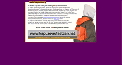 Desktop Screenshot of kapuze.org